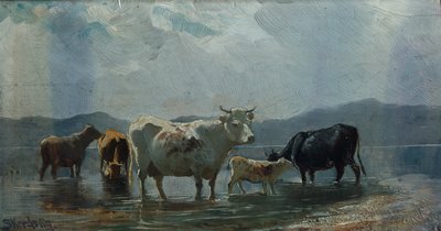 İsimsiz (tuval üzerine yağlı boya) by Christian Eriksen Skredsvig