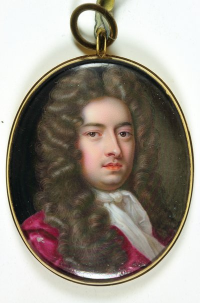 William Lord Russell (emaye) adında bir beyefendi (ayrıca bkz. 3076204) by Christian Friedrich Zincke