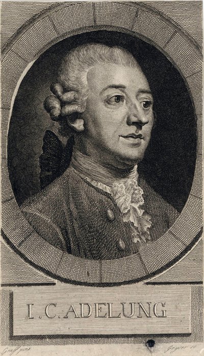 Johann Christoph Adelung 1732-1806. by Christian Gottlieb Geyser