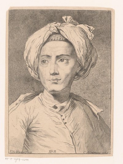 Bir adamın portresi, muhtemelen Christian Gottlieb Werner