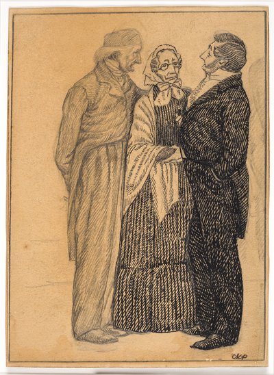 Bir rahibin yemeğinden by Christian Kongstad Petersen
