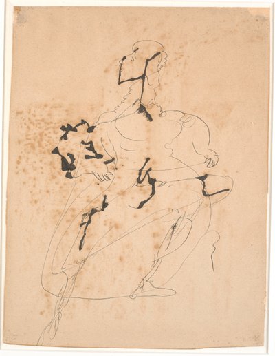 Ayakta duran kadın figürü. by Christian Kongstad Petersen