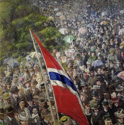 17 Mayıs by Christian Krohg