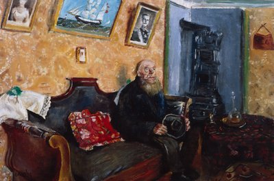 taziye ziyareti by Christian Krohg