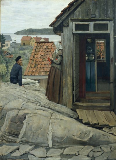 Sahilden by Christian Krohg