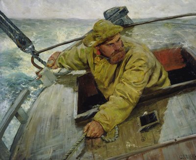 sert alee by Christian Krohg