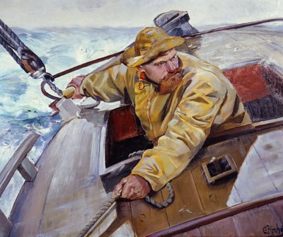 Sert Alee by Christian Krohg