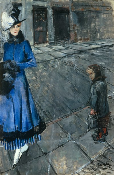 Magda (resim) by Christian Krohg