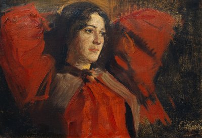 Bayan Anna Diriks by Christian Krohg