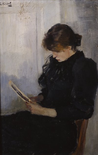 Fotoğrafçı Oda Krohg by Christian Krohg