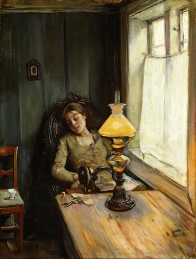 Yorgun by Christian Krohg