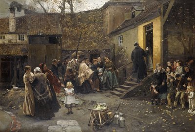 Tutuklamak; Bir tutuklama, 1881 by Christian Ludwig Bokelman