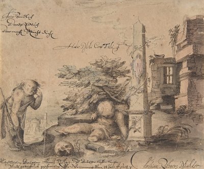 Hayatın Geçiciliği Alegorisi, 1618. by Christian Richter