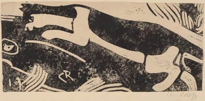 Kedi ve Fare, 1912-1913. by Christian Rohlfs