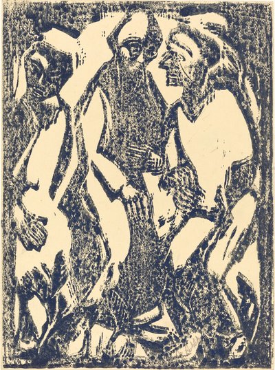 üzerinde düşünme by Christian Rohlfs