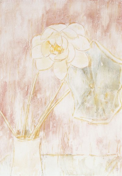 Lotus Çiçeği; lotus mavisi by Christian Rohlfs
