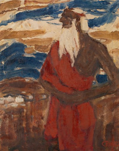 Musa Vaat Edilmiş Toprakları Araştırıyor by Christian Rohlfs