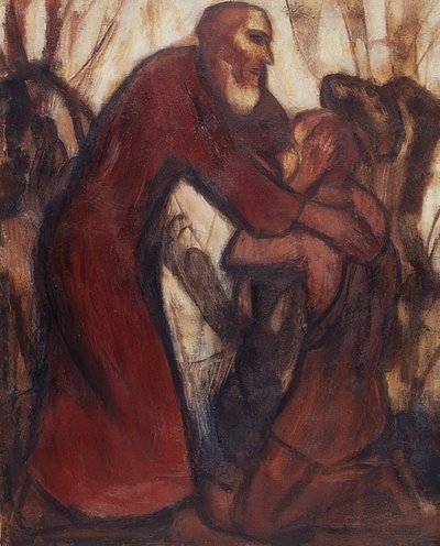 Prodigal Oğlunun Dönüşü by Christian Rohlfs