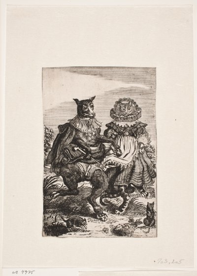 Köpek ve kedi dansı by Christian Rothgiesser