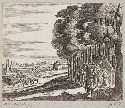Adam Olearius til illüstrasyon, “Dahice bir şair Schich Saadi tarafından Farsça Rosenthal […]”, Schleswig 1660 by Christian Rothgiesser