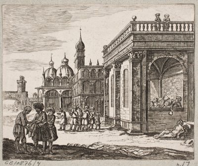 Adam Olearius til illüstrasyon, “Dahice Şair Schich Saadi tarafından Farsça Rosenthal […]”, Schleswig 1660 by Christian Rothgiesser