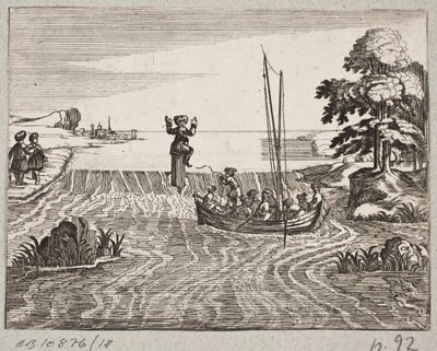 Adam Olearius til illüstrasyon, “Dahice Şair Schich Saadi tarafından Farsça Rosenthal […]”, Schleswig 1660 by Christian Rothgiesser