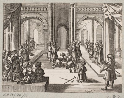 Adam Olearius til illüstrasyon, “Dahice bir şair Schich Saadi tarafından Farsça Rosenthal […]”, Schleswig 1660 by Christian Rothgiesser