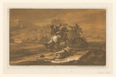 Zırhlı atlılar arasında savaş Biniciler, Atlar ve Savaşlar (dizi başlığı) by Christian Rugendas