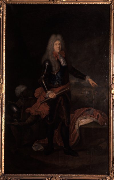 Friedrich I, Sachsen-Gotha-Altenburg Dükü, 1711 by Christian Schilbach