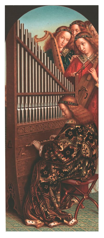 Organdaki Aziz Cecilia, c1865. by Christian Schultz