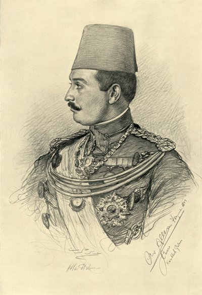 Abbas II Helmy Bey, Koubbeh Sarayı, Kahire, Mısır, 1898. by Christian Wilhelm Allers