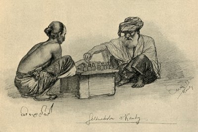 Para[borç veren], Kandy, Seylan, 1898. by Christian Wilhelm Allers