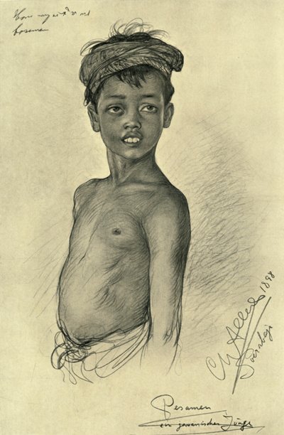 Pesamen - Surubaya, Java, 1898