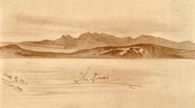 Sina, Mısır, 1898. by Christian Wilhelm Allers