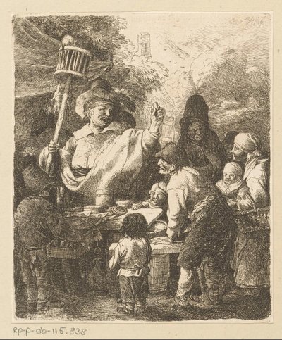 fare zehiri satıcısı by Christian Wilhelm Ernst Dietrich