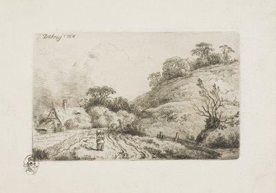 Mısır Tarlası (Rembrandt Tarzı) by Christian Wilhelm Ernst Dietrich