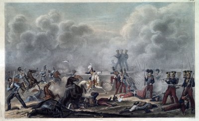 Borodino savaş alanında (bataille de la Moskova by Christian Wilhelm von Faber du Faur