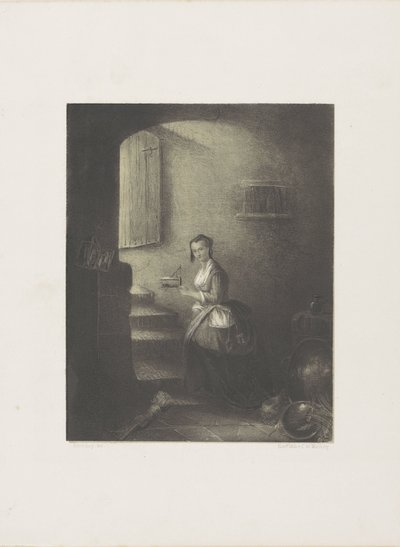 Fare kapanı olan kadın by Christoffel Bisschop