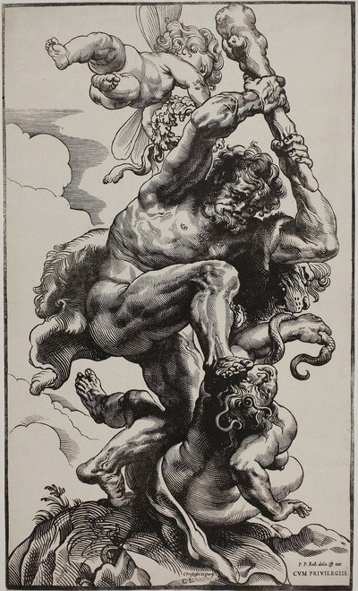 Kıskançlığı Öldüren Herkül by Christoffel Jegher