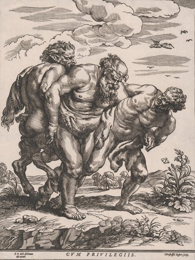 Silenus Yürüyüşü, M.Ö. 1652 by Christoffel Jegher