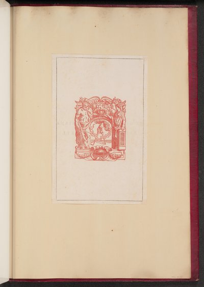 Plantin Press için Yazıcı Aygıtı by Christoffel Jegher after Sir Peter Paul Rubens