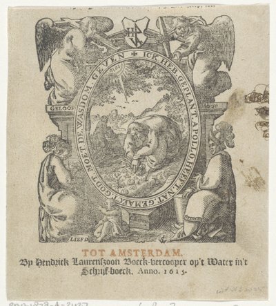 Bir adam ekin eken başlık skeç by Christoffel van Sichem (II) (possibly)