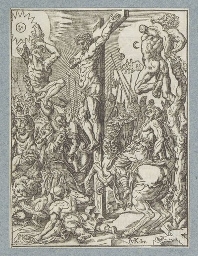 İsa çarmıhta by Christoffel van Sichem (II)