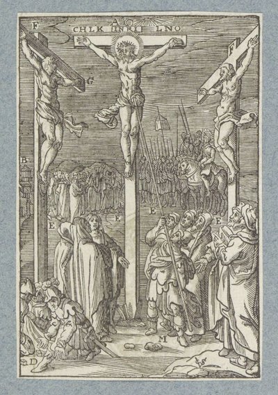 İsa çarmıhta by Christoffel van Sichem (II)