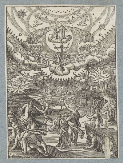 Kıyametten Önce Yeryüzünde Muazzam Dehşetler by Christoffel van Sichem (II)