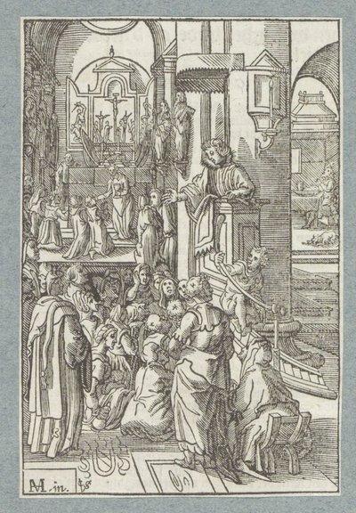 Bize bugün ihtiyacımız olan ekmeği ver by Christoffel van Sichem (II)