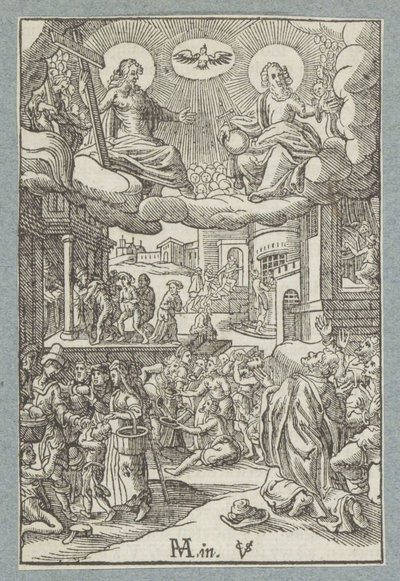 Cennetteki Babamız, adın kutsal olsun by Christoffel van Sichem (II)