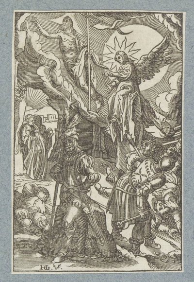İsa'nın Dirilişi by Christoffel van Sichem (II)