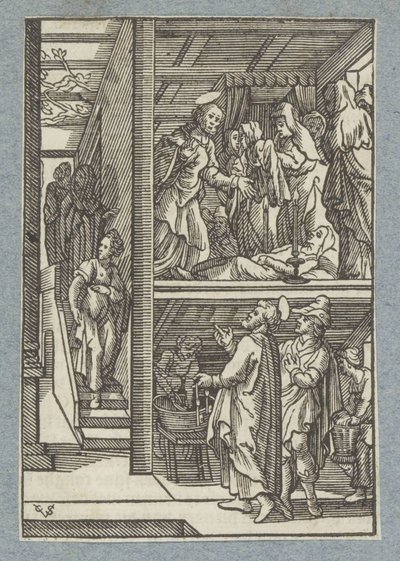 Dorcas Nesli (Tabita) by Christoffel van Sichem (II)
