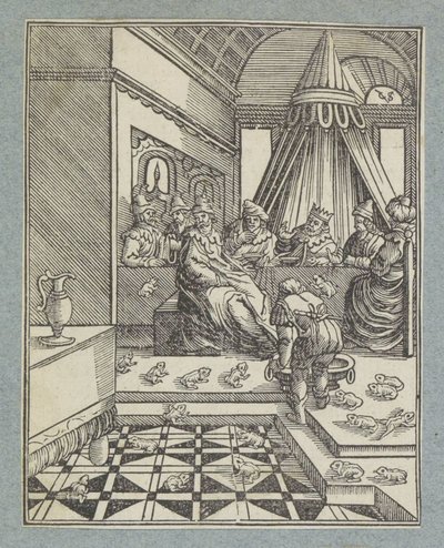 Kurbağaların vebası by Christoffel van Sichem (II)
